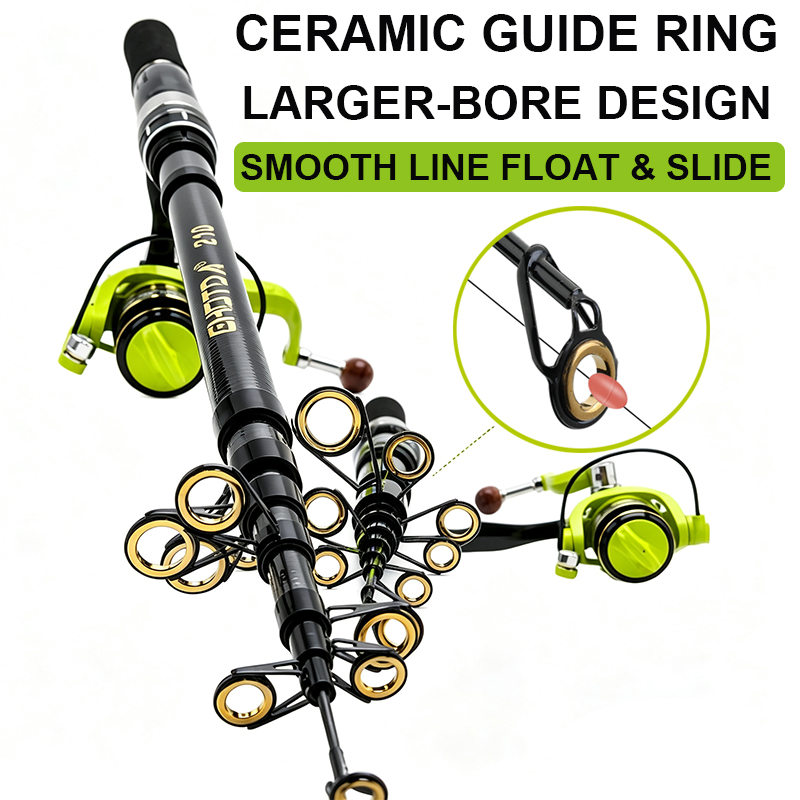 Canna da pesca e mulinello com - Fishing Rod Spinning recensione e prezzo