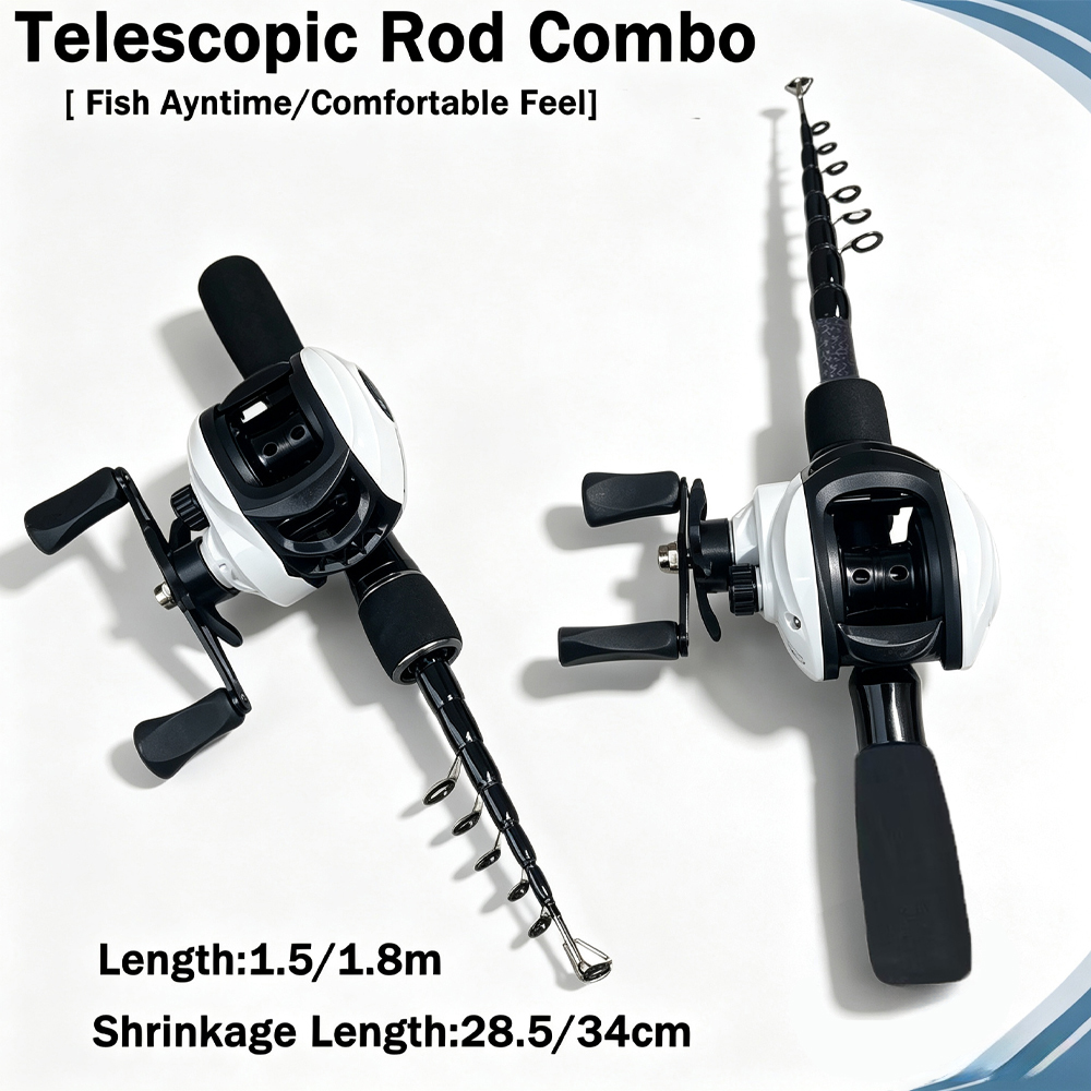 Canna da pesca telescopica Sup - Fishing Rod Combo recensione e prezzo